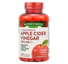 Viên giấm táo hữu cơ Apple Cider Vinegar 1200mg 180 viên của Mỹ