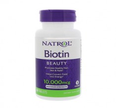 Thuốc Chống Rụng Tóc Biotin 10.000mcg Natrol Của Mỹ
