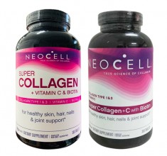 Neocell Super Collagen + Vitamin C & Biotin mẫu mới chính hãng của Mỹ