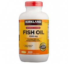 Dầu cá Omega 3 Của Mỹ - Omega 3 Fish Oil 1000mg Kirkland
