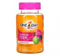 Vitamin One A Day cho teen nữ One A Day for Her Vitacraves 60 Gummies